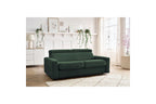Canapé Droit Convertible - 140X190 - Monaco - Ouverture Express - Tissu Lisse