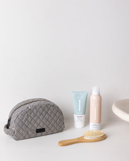 Trousse De Toilette Moon Makeup Bag - Rayures Signatures