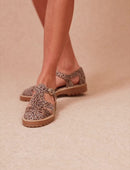 Sandalias planas Morgane - Leopardo - Mujer
