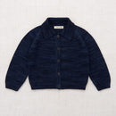 Motley ink cardigan in merino wool - Misha & Puff selection available on www.amaetc.com, eco-friendly concept store for children