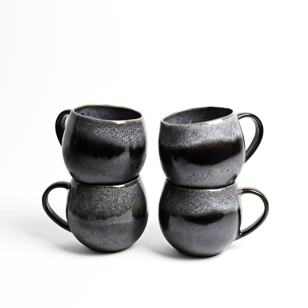 Taza Grande - Negro Espuma
