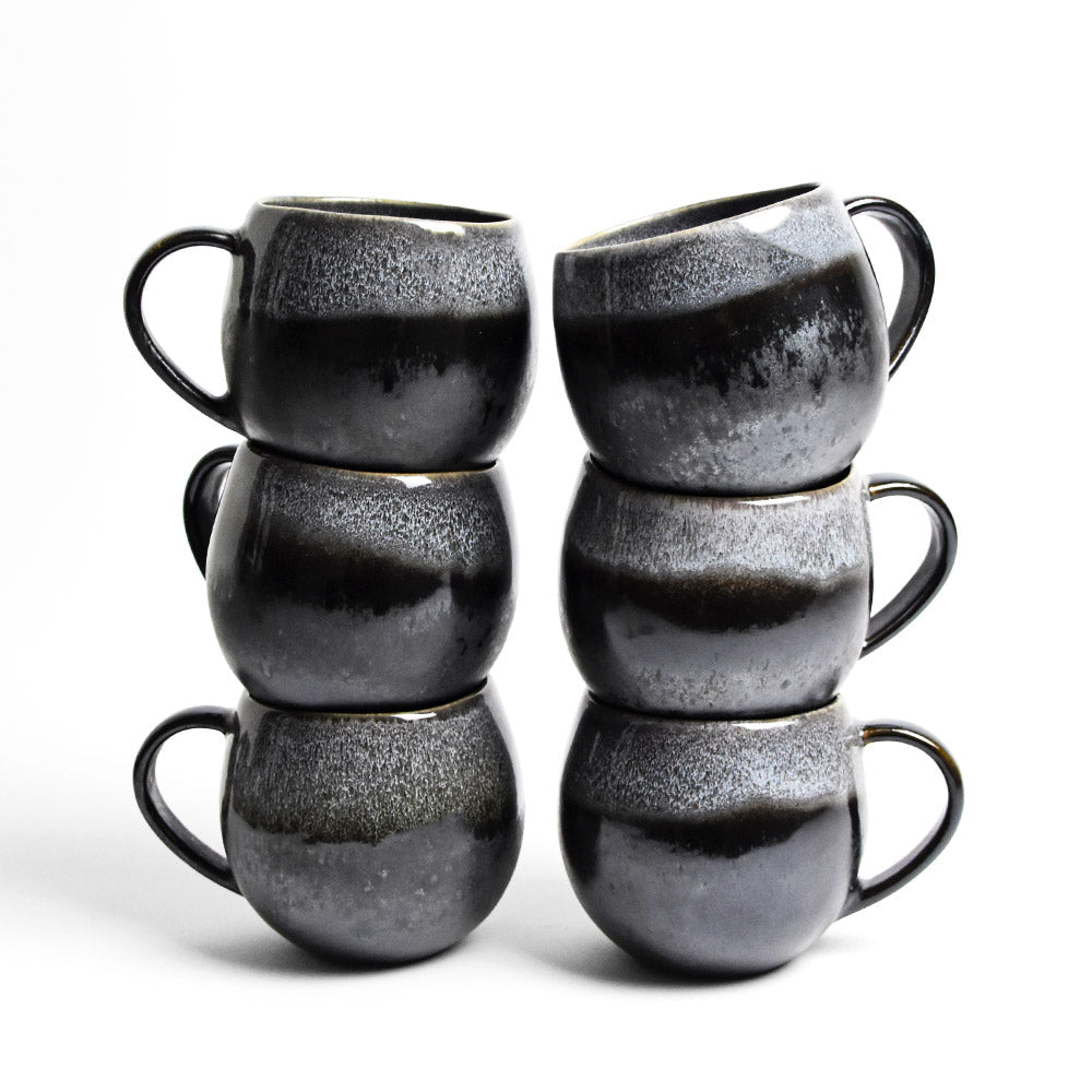 Taza Grande - Negro Espuma