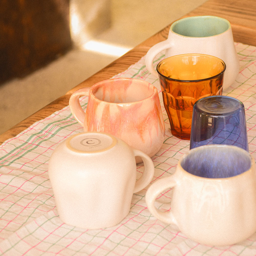 Grand Mug Onda - Rose Anémone