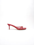Sandales Mules Alba - Rouge