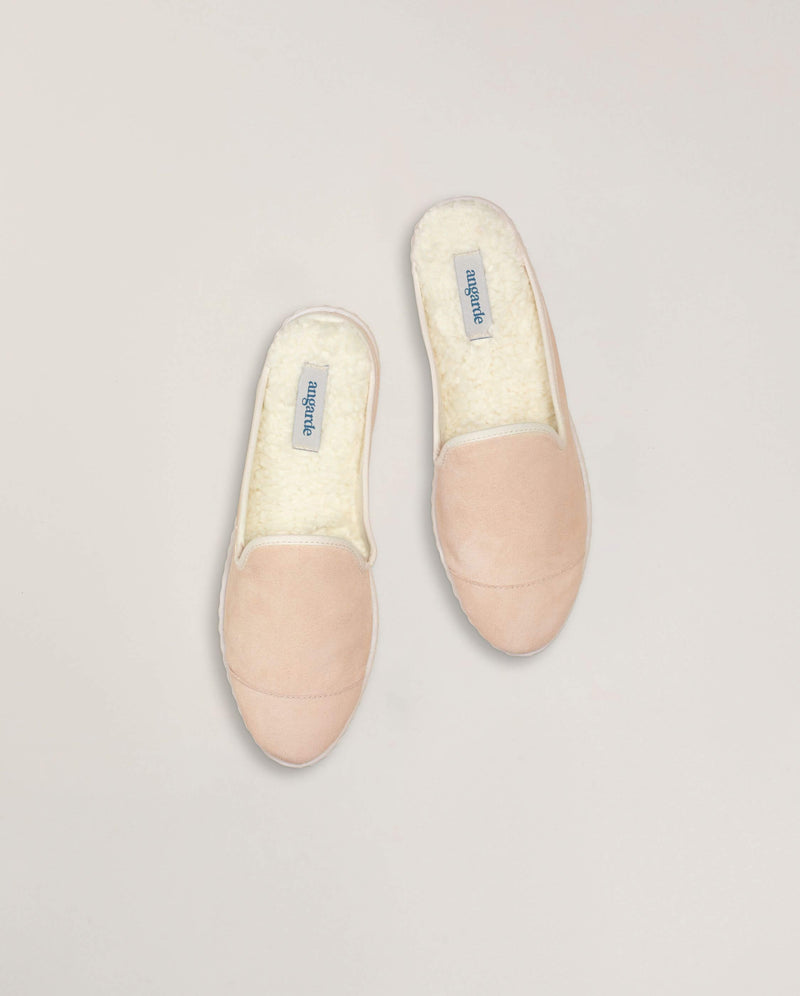 Mule Aime - Cuir Rose - Femme