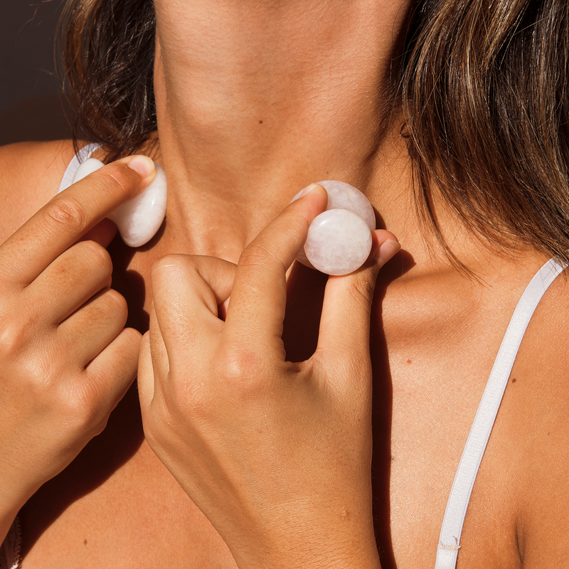 Mushroom Depuff-Outils Visage-Roll On Jade