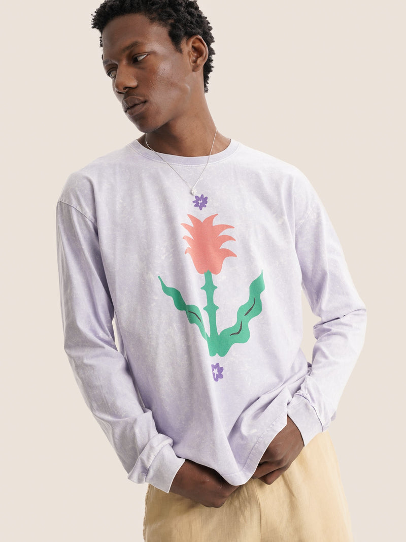 T-Shirt Lavender Tulip Longsleeve