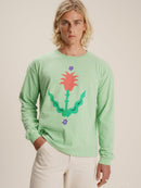 T-Shirt Green Tulip Longsleeve