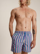 Short De Bain Homme Midnight Striped