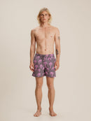 Short De Bain Homme Grey Palm