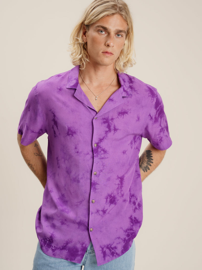 Chemise Purple Ombre