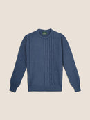 Pull Navy Knitted