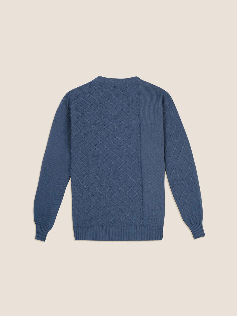 Pull Navy Knitted