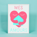 Mes amours - Affiche