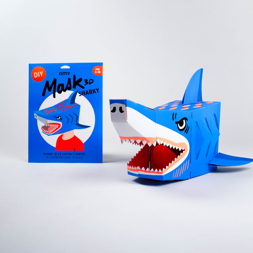 Requin - Masque 3D