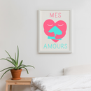 Mes amours - Affiche