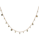 Collier Avec 15 Champagnes Diamants