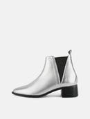 Northern Star Ankle Boots - Silver