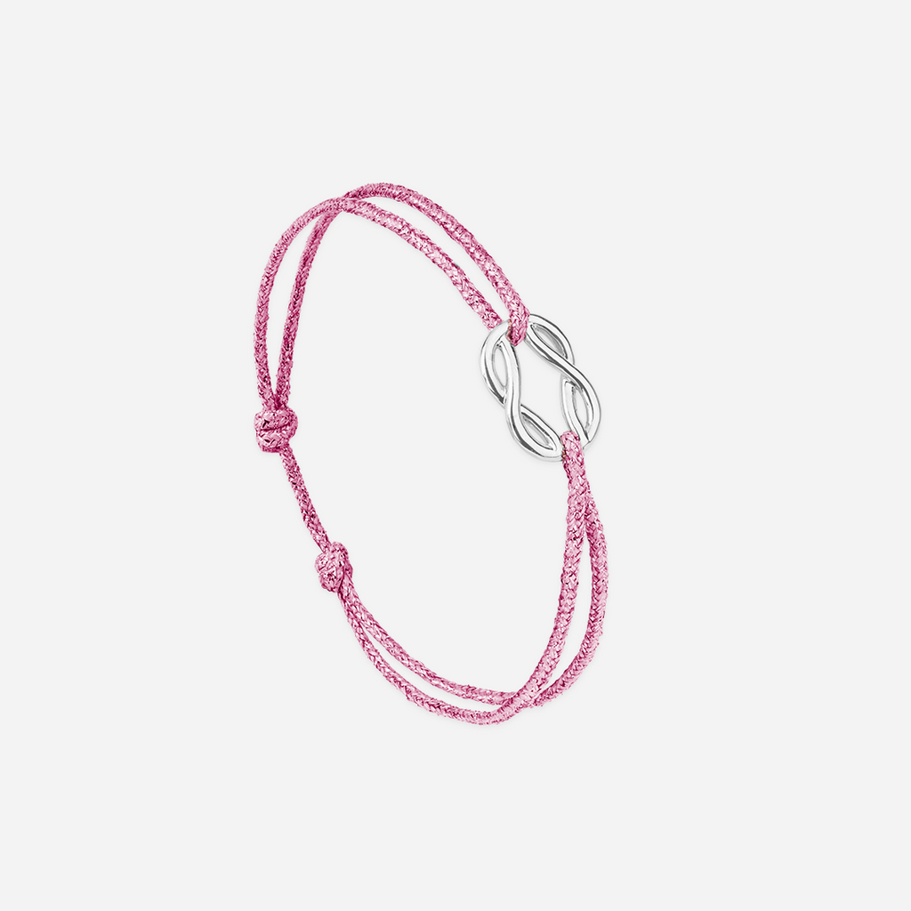 Adra Bracelet - Light Pink Glitter