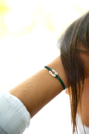 Bracelet Punta - Bleu Marine Pailleté