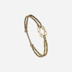 Chaloupe Bracelet - Black Gold