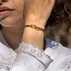 Chaloupe Bracelet - Black Gold