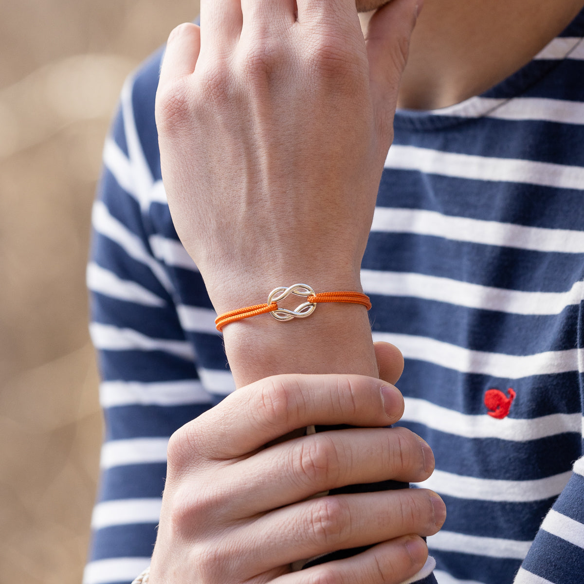 Genois Bracelet - Fluo Orange
