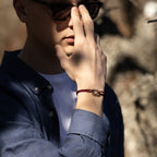 Foam Bracelet - Burgundy