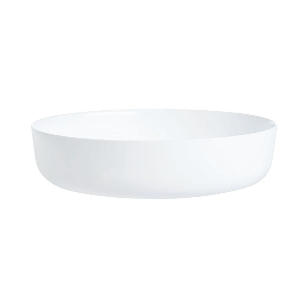 Smart Cuisine Diwali - 2 Plats À Four Rond 250°C - Opale Culinaire Extra Léger Et Résistant - Blanc - 30Cm - Luminarc