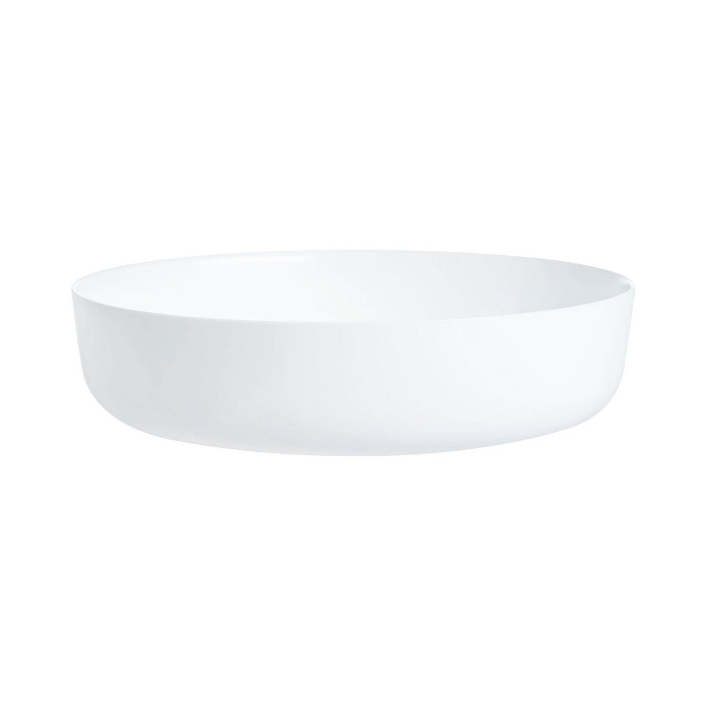 Smart Cuisine Diwali - 2 Plats À Four Rond 250°C - Opale Culinaire Extra Léger Et Résistant - Blanc - 30Cm - Luminarc