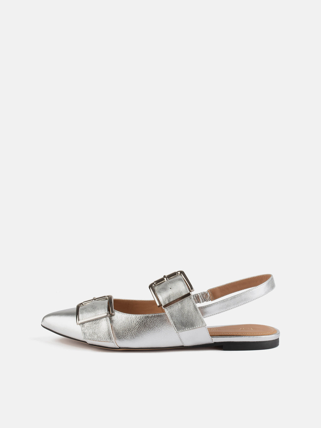 Rodeo Drive Ballet Flats - Silver