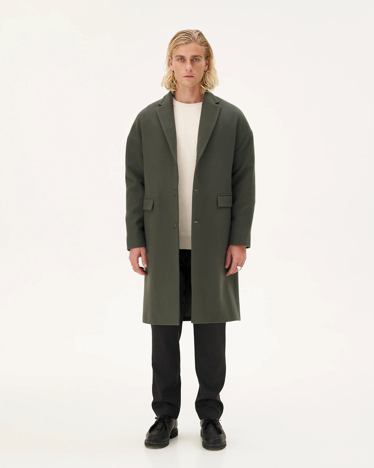 Manteau Genoa Ash Green