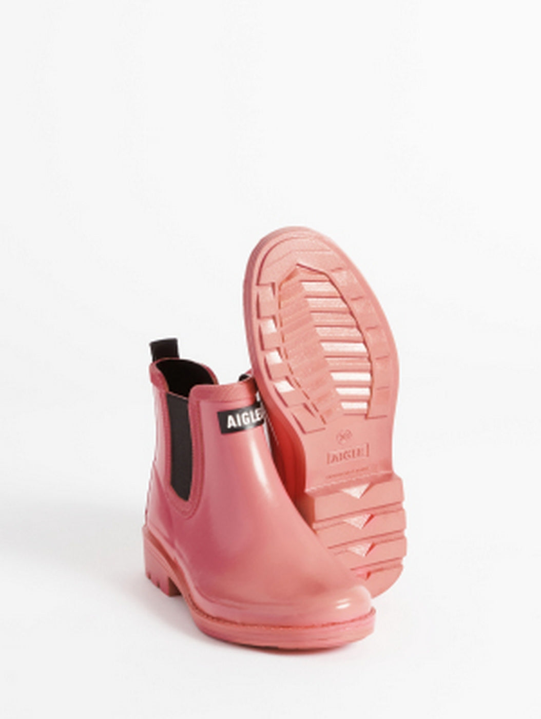 Botas de caña baja - Rosa brumoso - Mujer