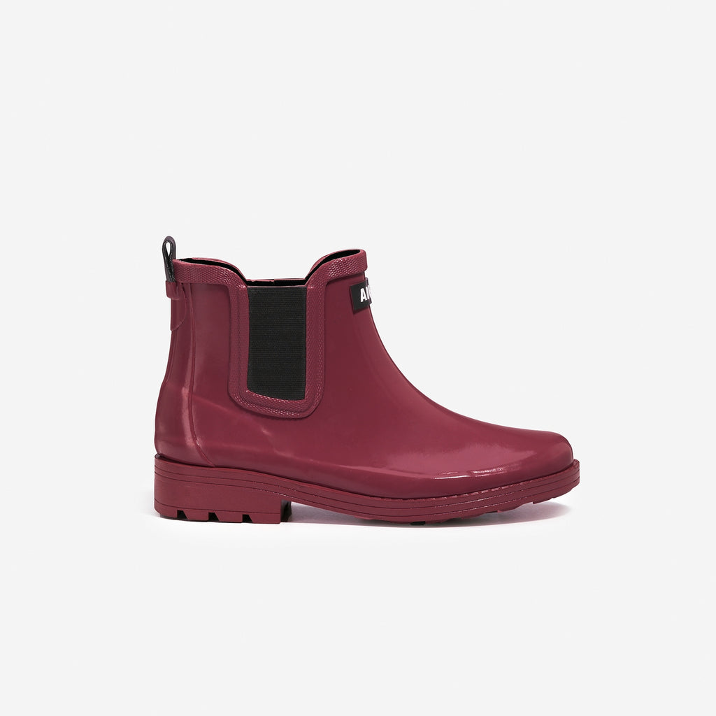 Stivaletti bassi magenta da donna