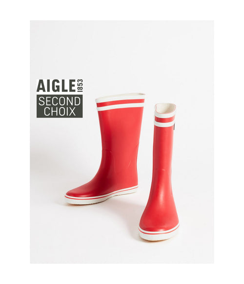 Bottes - Rouge/Blanc - Femme