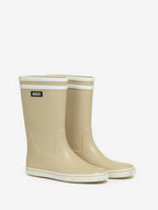 Botas de caña alta - Arena - Mujer