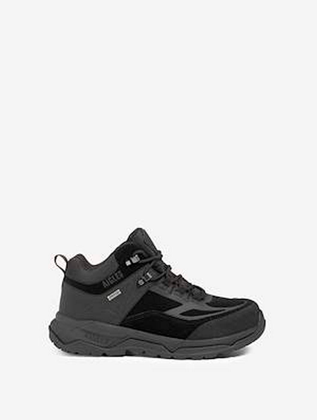 Scarpe da camminata a taglio medio - Nere - Uomo