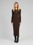 Robe Longue Nabolo Marron