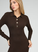 Robe Longue Nabolo Marron