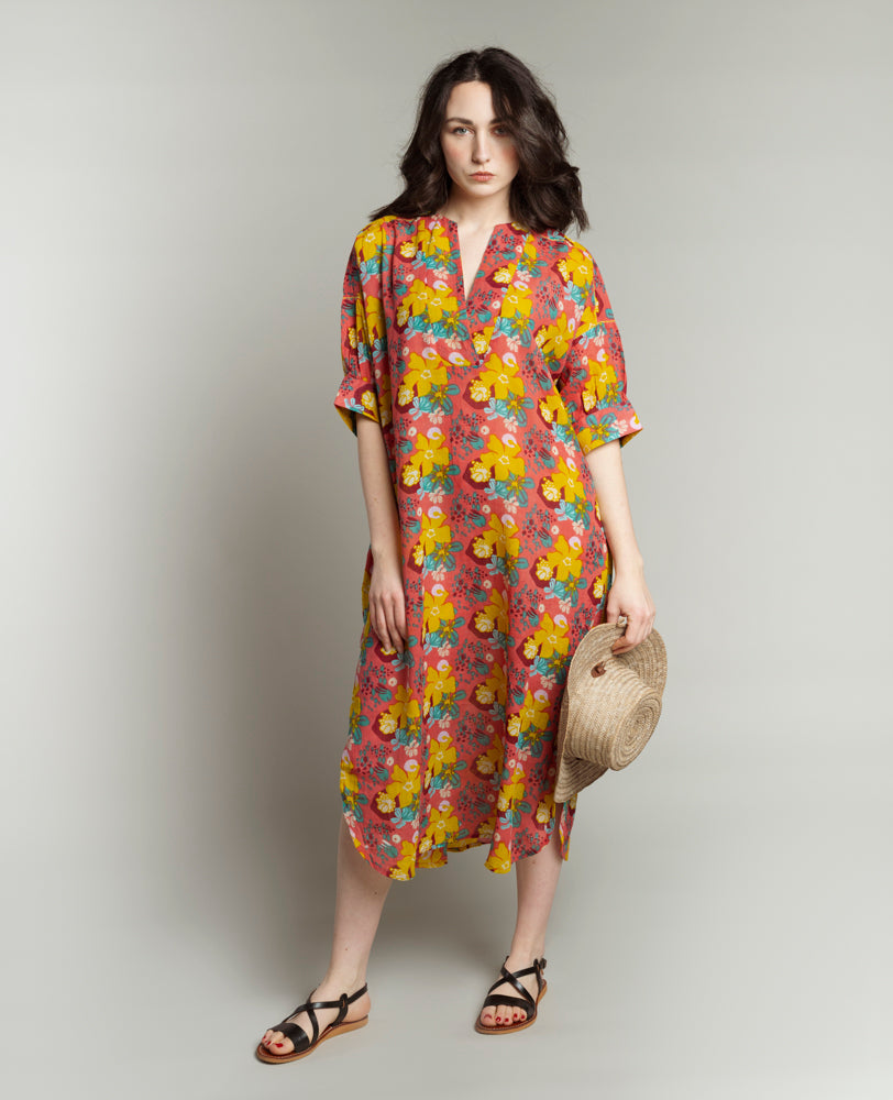 Beach dress - Mackintosh Coral