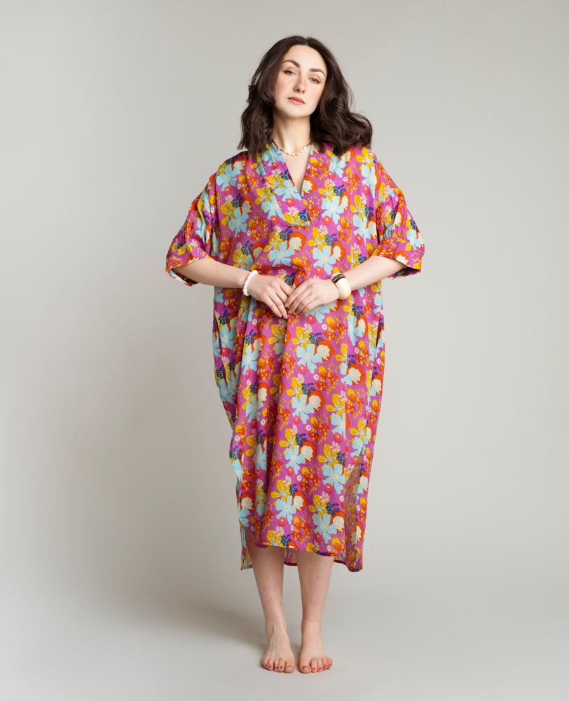 Beach dress - Mackintosh Purple