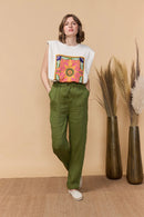 Nadere Trousers - Green