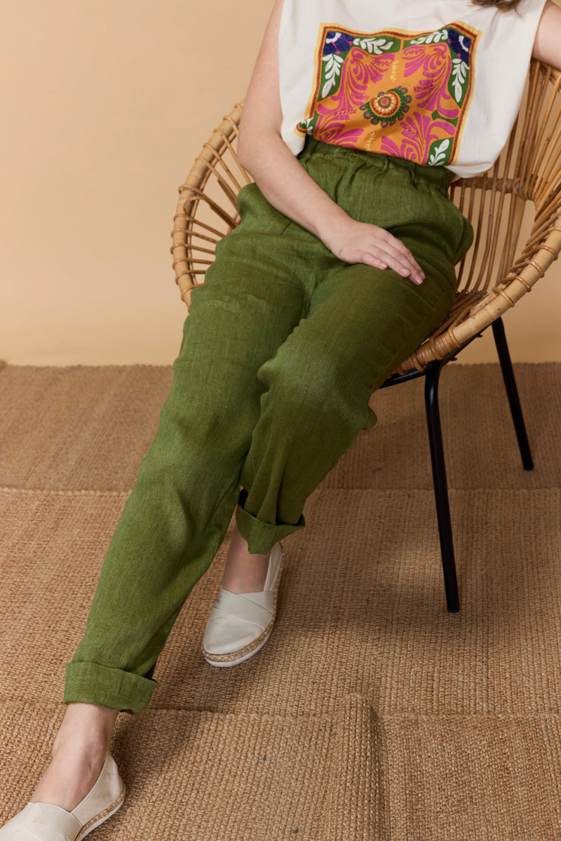 Nadere Trousers - Green