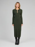 Robe Longue Nadia Kaki