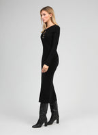 Robe Longue Nadia Noir