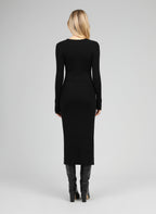 Robe Longue Nadia Noir
