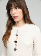 Pull Nadonna Ecru