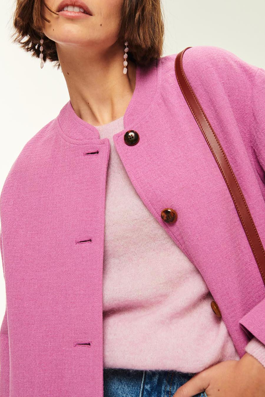 Nadore Coat - Sandalwood