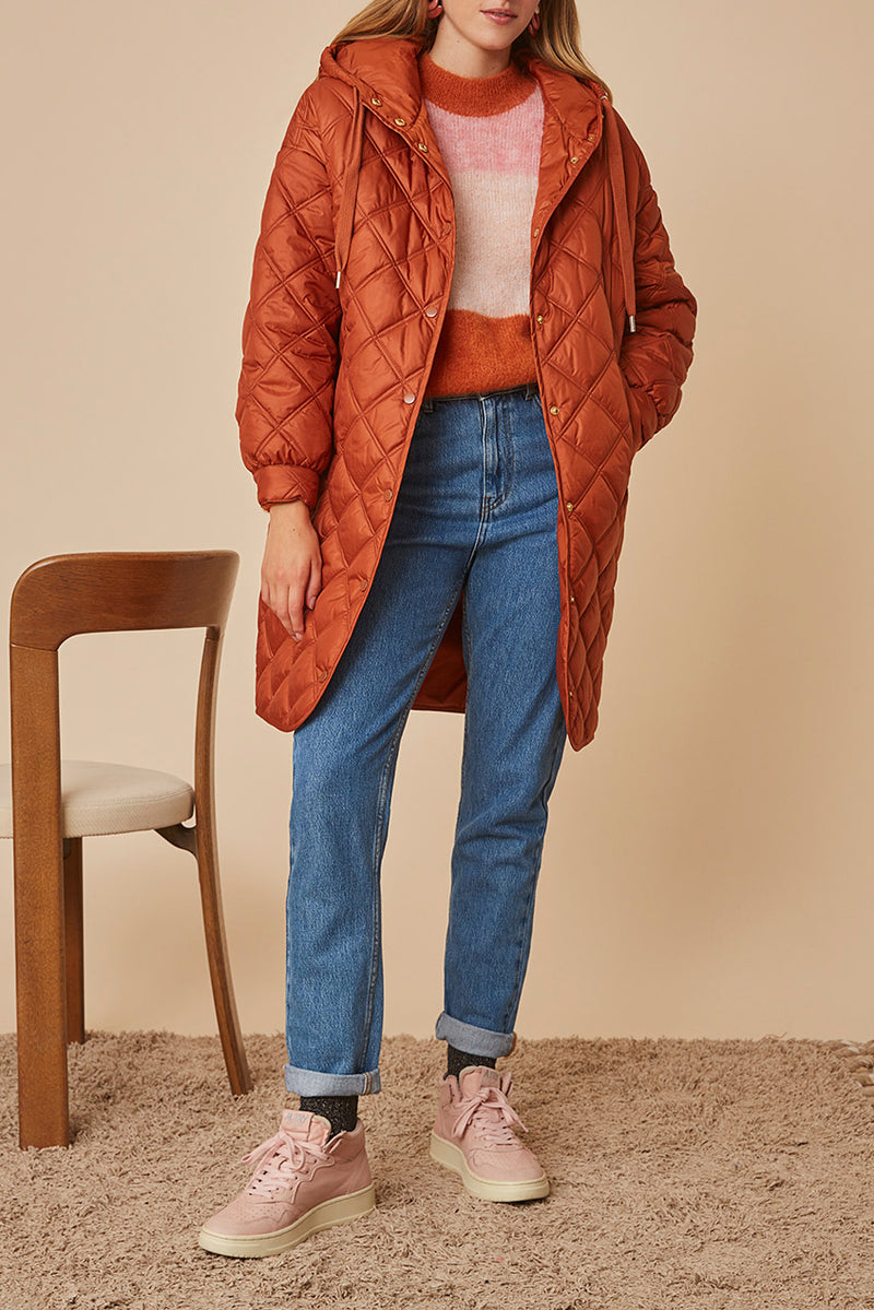 Parka Nady - Castaño
