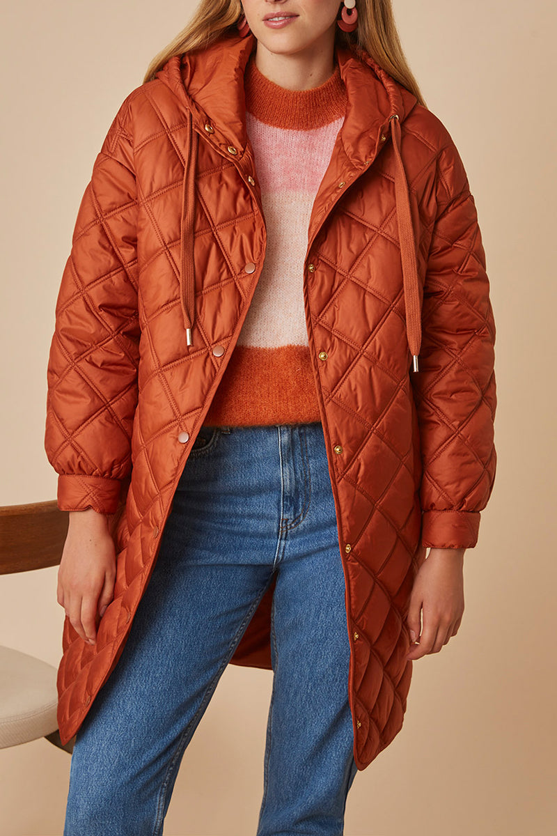 Parka Nady - Castaño
